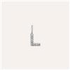 Stroili Pendente Love Beats Argento Rodiato Cubic Zirconia