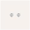 Stroili Orecchini Lobo Silver Baby Argento Rodiato Cubic Zirconia