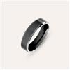 Stroili Anello Fascia Man Code Acciaio Nero