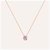 Stroili Collana Punto Luce Silver Rainbow Argento Rosa Cubic Zirconia