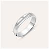 Stroili Anello Fedina Silver Collection Argento Rodiato Cubic Zirconia