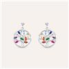 Stroili Orecchini Pendenti Silver Moments Argento Rodiato Cubic Zirconia