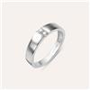 Stroili Anello Fedina Silver Collection Argento Rodiato Cubic Zirconia
