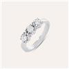 Stroili Anello Trilogy Diamotion Oro Bianco Diamante