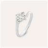 Stroili Anello Solitario Valentino Petali Oro Bianco Diamante