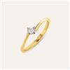 Stroili Anello Solitario Valentino Diamotion Oro Giallo Diamante