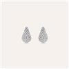 Stroili Orecchini Lobo Aura Acciaio Cubic Zirconia