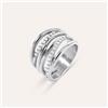 Stroili Anello Fascia Aura Acciaio Cubic Zirconia