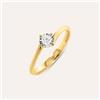 Stroili Anello Solitario Valentino Diamotion Oro Giallo Diamante