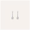 Stroili Orecchini Pendenti Red Carpet Argento Rodiato Cubic Zirconia