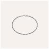 Stroili Bracciale Catena Gentleman Argento Rodiato