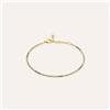 Stroili Bracciale Tennis Aura Acciaio Dorato Cubic Zirconia