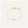 Stroili Bracciale Radiance Acciaio Dorato Cristallo