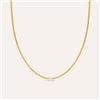 Stroili Collana Radiance Acciaio Dorato Cristallo
