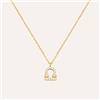 Stroili Collana Radiance Acciaio Dorato Cubic Zirconia