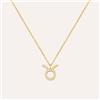 Stroili Collana Radiance Acciaio Dorato Cubic Zirconia