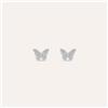 Stroili Orecchini Lobo Silver Baby Argento Rodiato Cubic Zirconia