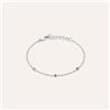 Stroili Bracciale Silver Baby Argento Rodiato Cubic Zirconia