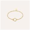Stroili Bracciale Catena Love Beats Argento Dorato