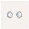 Stroili Orecchini Lobo Romantic Shine Ottone Cristallo