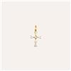 Stroili Pendente Love Beats Argento Dorato Cubic Zirconia