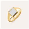 Stroili Anello Chevalier Man Code Acciaio Bicolore