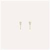 Stroili Orecchini Lobo Golden Dream Placcato Oro Giallo Cubic Zirconia