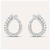 Stroili Orecchini Lobo Silver Shine Argento Rodiato Cubic Zirconia