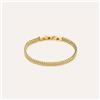 Stroili Bracciale Catena Man Code Acciaio Dorato