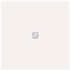 Stroili Mono Orecchino Lobo Punto Luce Man Code Acciaio Cubic Zirconia
