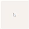Stroili Mono Orecchino Lobo Punto Luce Man Code Acciaio Cubic Zirconia