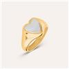 Stroili Anello Chevalier Radiance Acciaio Bicolore