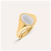 Stroili Anello Chevalier Radiance Acciaio Bicolore