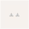 Stroili Orecchini Lobo Trilogy Silver Elegance Argento Rodiato Cubic Zirconia