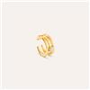 Stroili Ear Cuff Radiance Acciaio Dorato Cubic Zirconia