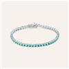 Stroili Bracciale Tennis Silver Rainbow Argento Rodiato Cubic Zirconia