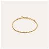 Stroili Bracciale Catena Radiance Acciaio Dorato