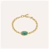 Stroili Bracciale Catena Radiance Acciaio Dorato Avventurina