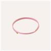 Stroili Choker Magnetico Cordino Rosa e Acciaio Dorato
