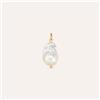 Stroili Pendente Radiance Acciaio Dorato Perla D'Acqua Dolce