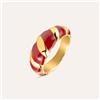 Stroili Anello Fascia Radiance Acciaio Dorato