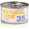 Natural Code 35 Tonno e Papaya 85 gr Per Gatti