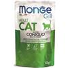 Monge Grill Adult Bocconcini Coniglio 85 gr Bustina Per Gatti