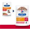 Hill's Diet C/D Urinary Stress Salmone 85 gr Umido Gatto