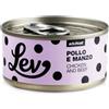 Lev Adult Cat Pollo Manzo 70 gr Lattina Umido Gatti