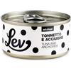 Lev Adult Cat Tonnetto Acciughe 70 gr Lattina Umido Gatti