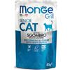 Monge Grill Senior Bocconcini Sgombro 85 gr Bustina Per Gatti