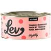 Lev Adult Cat Jelly Tonno Formaggio 70 gr Lattina Umido Gatti