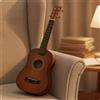 Chitarra Acustica Compatta Chitarra Piccola Leggera per Casa, Bambini, Studenti