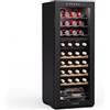KLARSTEIN Bovella 36 Duo+ - Cantinetta per Vini, 36 Bottiglie, Doppia Temperatura 5-18°C, Touch Control, LED, UV, A Libera Installazione